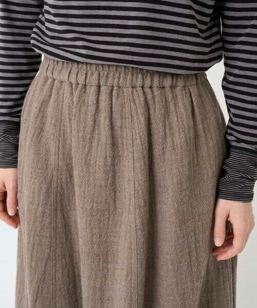 Maison de CINQ / メゾン ドゥ サンク ロング・マキシ丈スカート | [セットアップ対応]リファインガーゼスカート | 詳細6