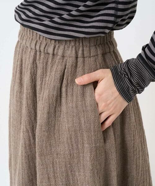 Maison de CINQ / メゾン ドゥ サンク ロング・マキシ丈スカート | [セットアップ対応]リファインガーゼスカート | 詳細7