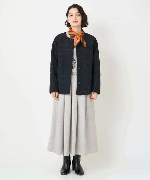 Maison de CINQ / メゾン ドゥ サンク ロング・マキシ丈スカート | ウォッシャブルツイードスカート | 詳細12