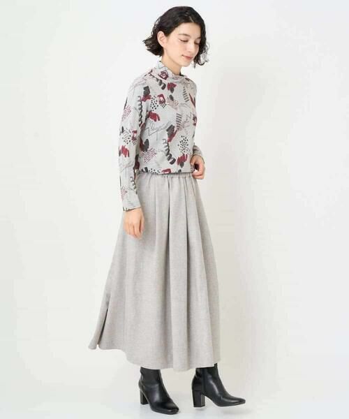 Maison de CINQ / メゾン ドゥ サンク ロング・マキシ丈スカート | ウォッシャブルツイードスカート | 詳細16