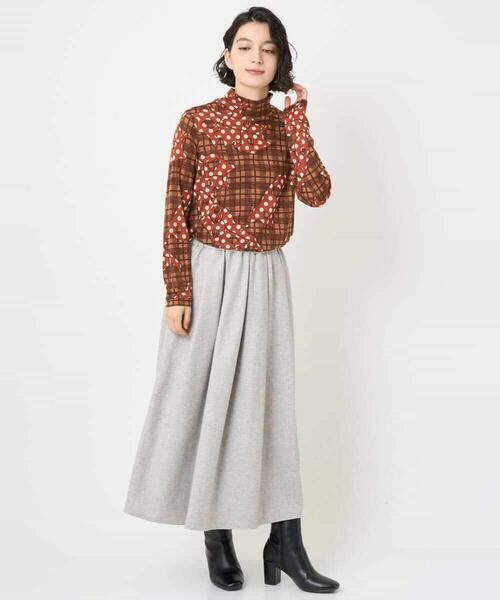 Maison de CINQ / メゾン ドゥ サンク ロング・マキシ丈スカート | ウォッシャブルツイードスカート | 詳細19