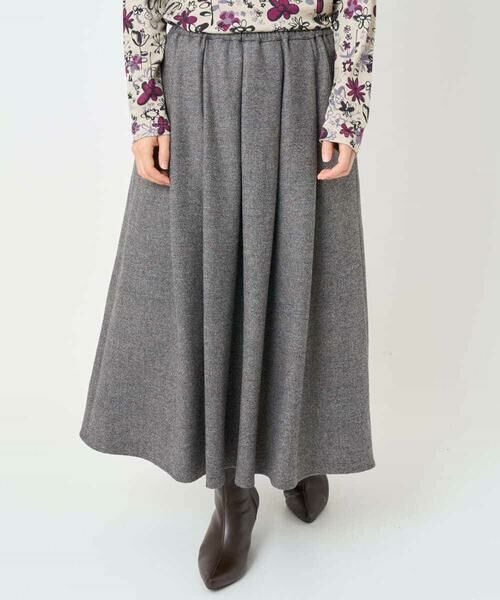Maison de CINQ / メゾン ドゥ サンク ロング・マキシ丈スカート | ウォッシャブルツイードスカート | 詳細2