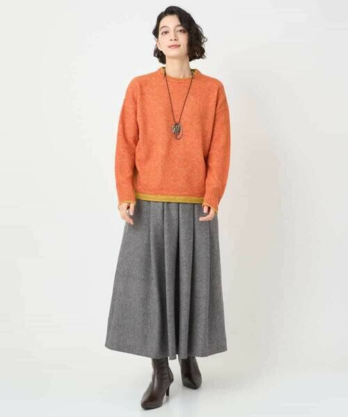 Maison de CINQ / メゾン ドゥ サンク ロング・マキシ丈スカート | ウォッシャブルツイードスカート | 詳細25