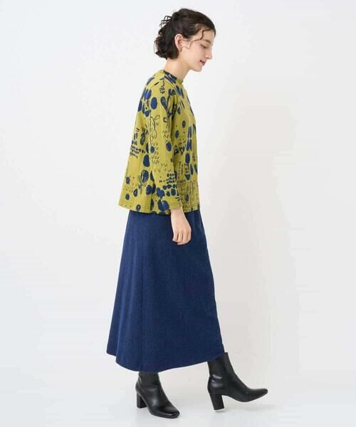 Maison de CINQ / メゾン ドゥ サンク カットソー | [日本製]幾何柄両面選針カットソー | 詳細22