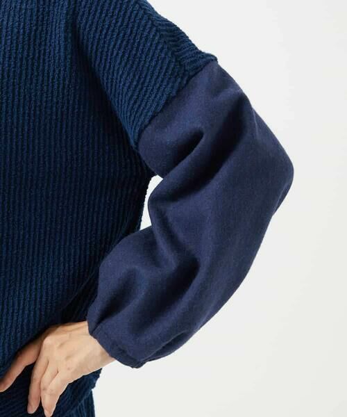 Maison de CINQ / メゾン ドゥ サンク カットソー | [セットアップ対応]コットンスラブインレーカットソー | 詳細9