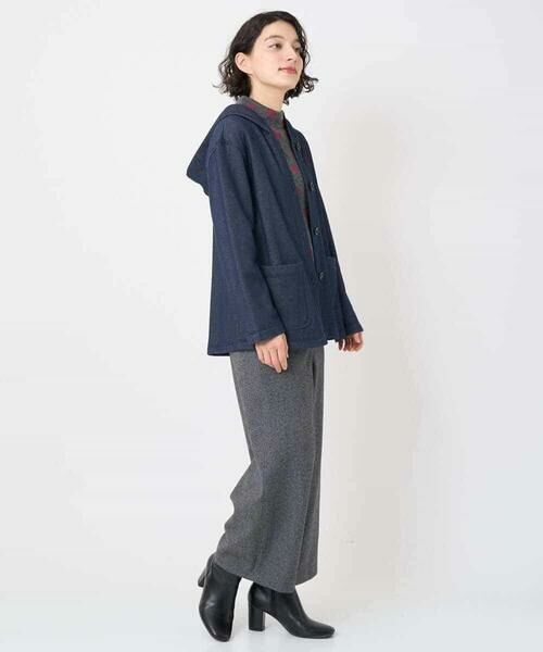 Maison de CINQ / メゾン ドゥ サンク カットソー | [日本製]先染め接結ドットジャガードカットソー | 詳細14