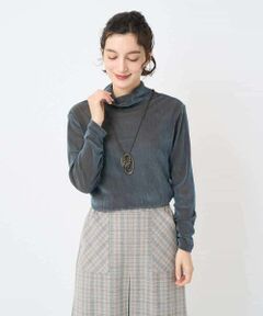 Maison de CINQ / メゾン ドゥ サンク カットソー | [日本製]タマムシパイルフロッキーカットソー