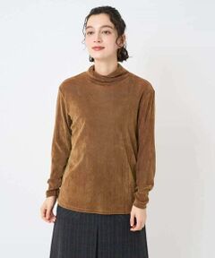 Maison de CINQ / メゾン ドゥ サンク カットソー | [日本製]タマムシパイルフロッキーカットソー