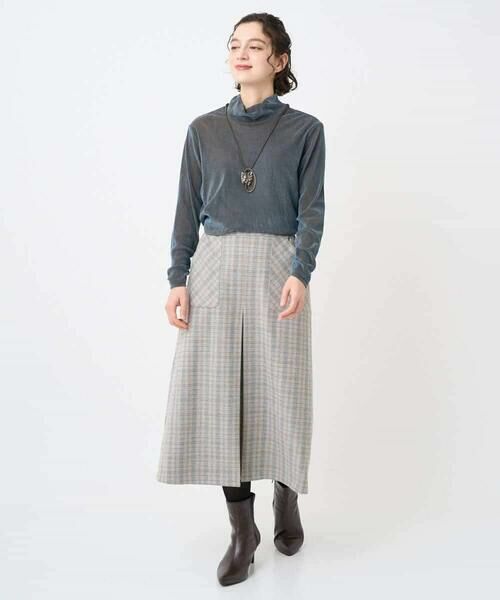 Maison de CINQ / メゾン ドゥ サンク カットソー | [日本製]タマムシパイルフロッキーカットソー | 詳細1