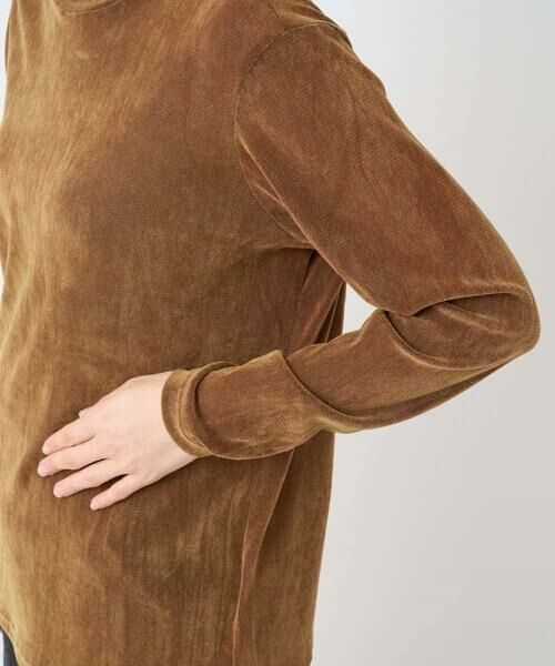 Maison de CINQ / メゾン ドゥ サンク カットソー | [日本製]タマムシパイルフロッキーカットソー | 詳細13