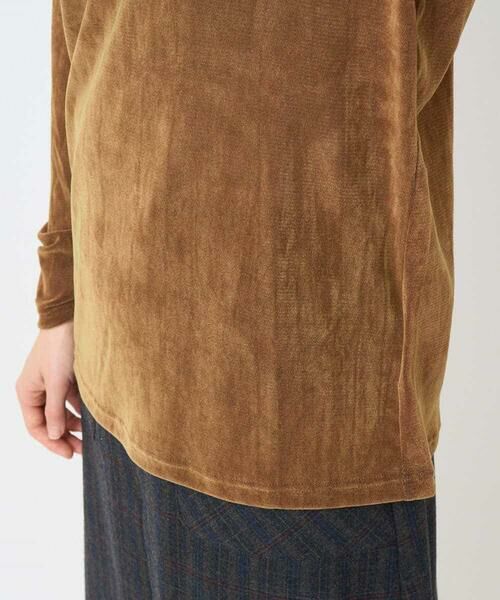 Maison de CINQ / メゾン ドゥ サンク カットソー | [日本製]タマムシパイルフロッキーカットソー | 詳細14