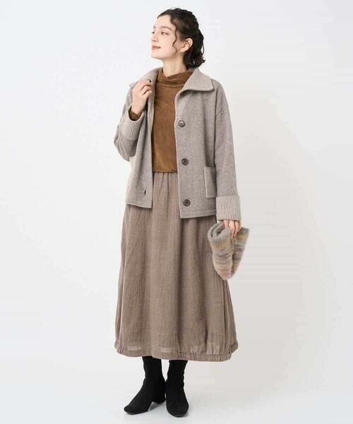 Maison de CINQ / メゾン ドゥ サンク カットソー | [日本製]タマムシパイルフロッキーカットソー | 詳細19