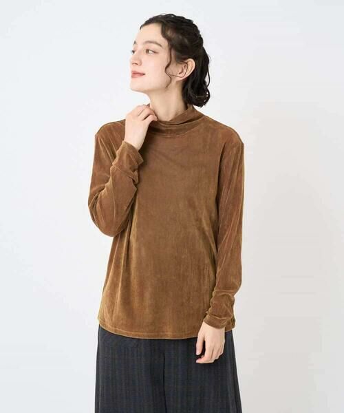 Maison de CINQ / メゾン ドゥ サンク カットソー | [日本製]タマムシパイルフロッキーカットソー | 詳細7