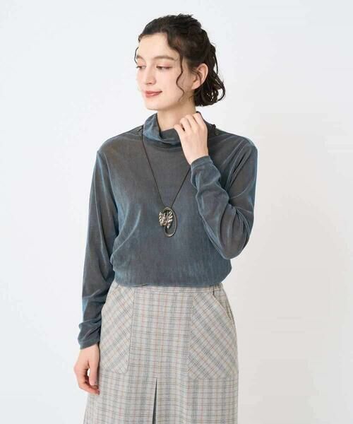 Maison de CINQ / メゾン ドゥ サンク カットソー | [日本製]タマムシパイルフロッキーカットソー | 詳細8
