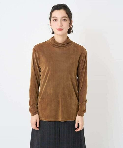 Maison de CINQ / メゾン ドゥ サンク カットソー | [日本製]タマムシパイルフロッキーカットソー | 詳細9