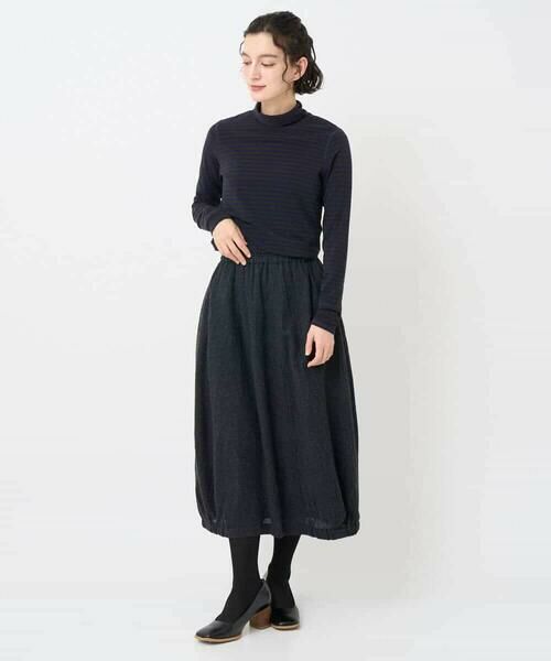 Maison de CINQ / メゾン ドゥ サンク カットソー | [日本製]ラグウォームボーダーカットソー | 詳細15