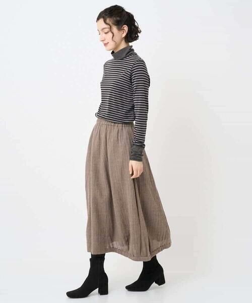 Maison de CINQ / メゾン ドゥ サンク カットソー | [日本製]ラグウォームボーダーカットソー | 詳細21