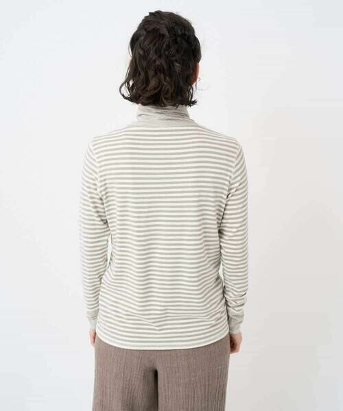 Maison de CINQ / メゾン ドゥ サンク カットソー | [日本製]ラグウォームボーダーカットソー | 詳細7