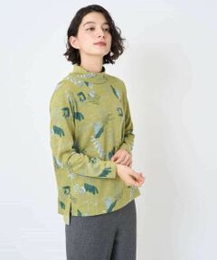 Maison de CINQ / メゾン ドゥ サンク カットソー | 手描き風プリントプルオーバー