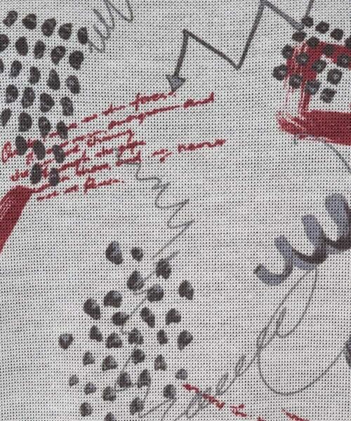 Maison de CINQ / メゾン ドゥ サンク カットソー | 手描き風プリントプルオーバー | 詳細10