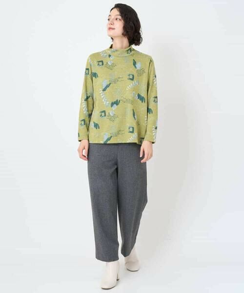 Maison de CINQ / メゾン ドゥ サンク カットソー | 手描き風プリントプルオーバー | 詳細11