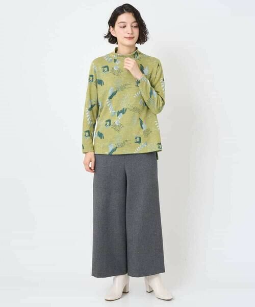 Maison de CINQ / メゾン ドゥ サンク カットソー | 手描き風プリントプルオーバー | 詳細12