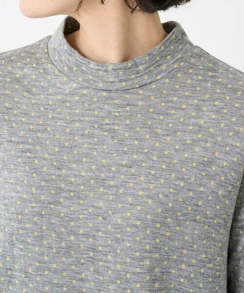 Maison de CINQ / メゾン ドゥ サンク カットソー | ドット柄プルオーバー | 詳細6