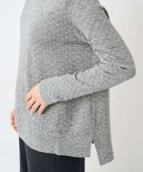 Maison de CINQ / メゾン ドゥ サンク カットソー | ドット柄プルオーバー | 詳細7