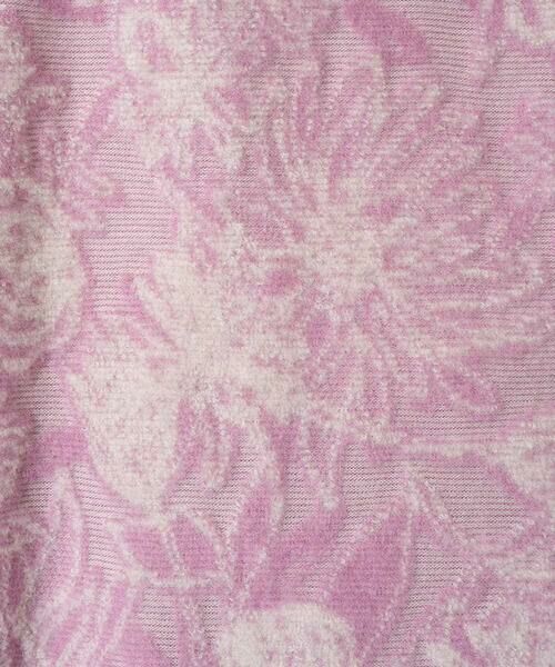 Maison de CINQ / メゾン ドゥ サンク カットソー | フラワー柄パイルジャガード起毛プルオーバー | 詳細12