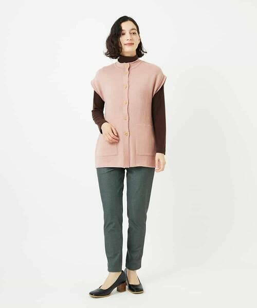 Maison de CINQ / メゾン ドゥ サンク その他パンツ | [リバーシブル]デニムリバーツイードプリントパンツ | 詳細27