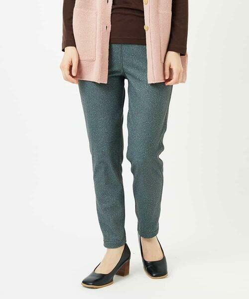 Maison de CINQ / メゾン ドゥ サンク その他パンツ | [リバーシブル]デニムリバーツイードプリントパンツ | 詳細3