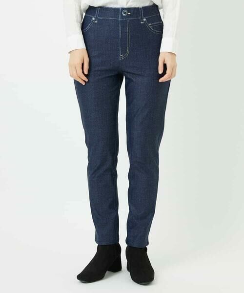 Maison de CINQ / メゾン ドゥ サンク その他パンツ | [リバーシブル]デニムリバーツイードプリントパンツ | 詳細4