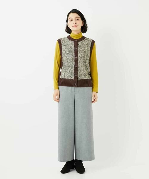 Maison de CINQ / メゾン ドゥ サンク その他パンツ | ガンクラブチェックワイドストレートパンツ | 詳細14