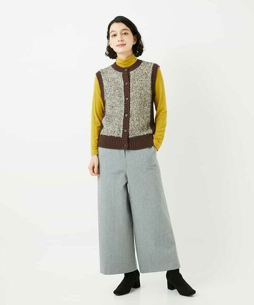 Maison de CINQ / メゾン ドゥ サンク その他パンツ | ガンクラブチェックワイドストレートパンツ | 詳細15