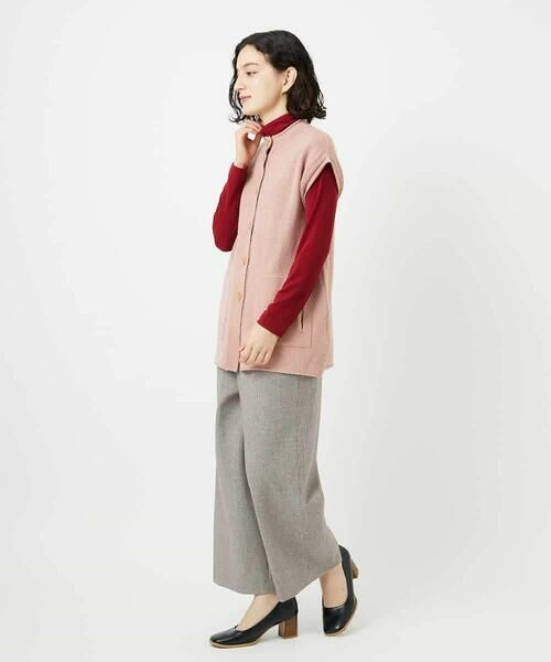 Maison de CINQ / メゾン ドゥ サンク その他パンツ | ガンクラブチェックワイドストレートパンツ | 詳細24