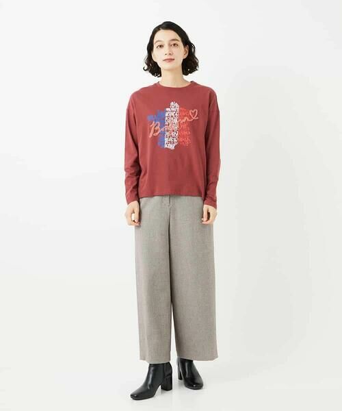 Maison de CINQ / メゾン ドゥ サンク その他パンツ | ガンクラブチェックワイドストレートパンツ | 詳細26