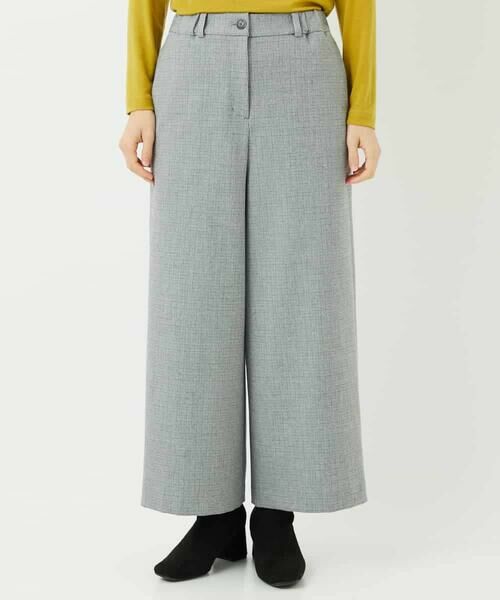 Maison de CINQ / メゾン ドゥ サンク その他パンツ | ガンクラブチェックワイドストレートパンツ | 詳細4