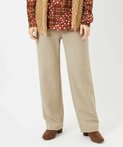 Maison de CINQ / メゾン ドゥ サンク チノ・ワークパンツ | [4サイズ展開]ウォッシャブルツイードストレートパンツ