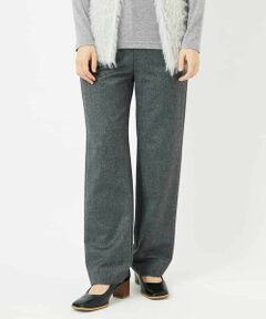 Maison de CINQ / メゾン ドゥ サンク チノ・ワークパンツ | [4サイズ展開]ウォッシャブルツイードストレートパンツ
