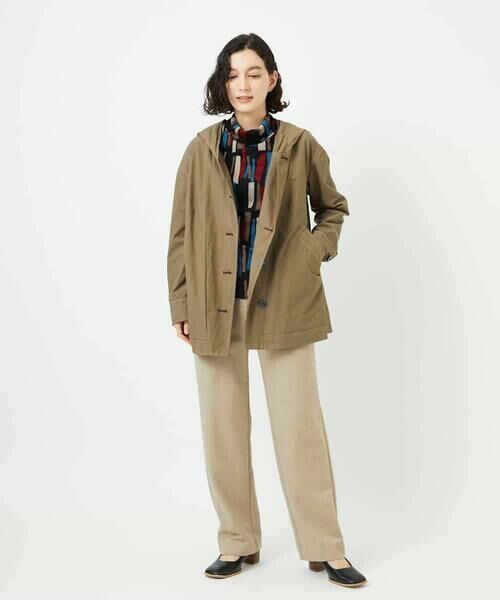 Maison de CINQ / メゾン ドゥ サンク チノ・ワークパンツ | [4サイズ展開]ウォッシャブルツイードストレートパンツ | 詳細28