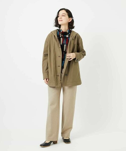 Maison de CINQ / メゾン ドゥ サンク チノ・ワークパンツ | [4サイズ展開]ウォッシャブルツイードストレートパンツ | 詳細29