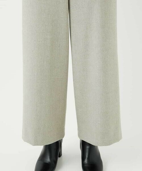 Maison de CINQ / メゾン ドゥ サンク その他パンツ | 両面起毛ワイドストレートパンツ | 詳細12