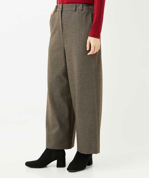 Maison de CINQ / メゾン ドゥ サンク その他パンツ | 両面起毛ワイドストレートパンツ | 詳細4
