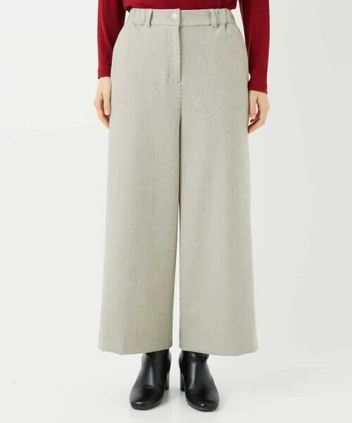 Maison de CINQ / メゾン ドゥ サンク その他パンツ | 両面起毛ワイドストレートパンツ | 詳細6