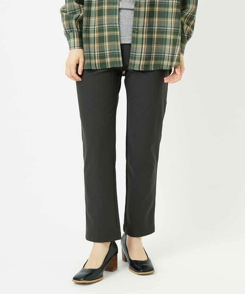 Maison de CINQ / メゾン ドゥ サンク その他パンツ | 裏起毛無地ハイテンションストレッチパンツ(ダークグレー)