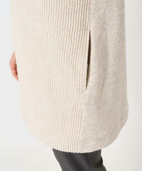 Maison de CINQ / メゾン ドゥ サンク チュニック | コットンスラブインレーチュニックカットソー | 詳細14