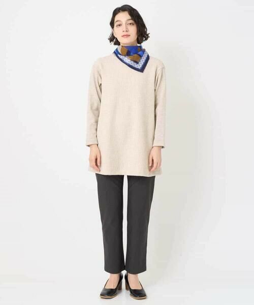 Maison de CINQ / メゾン ドゥ サンク チュニック | コットンスラブインレーチュニックカットソー | 詳細17