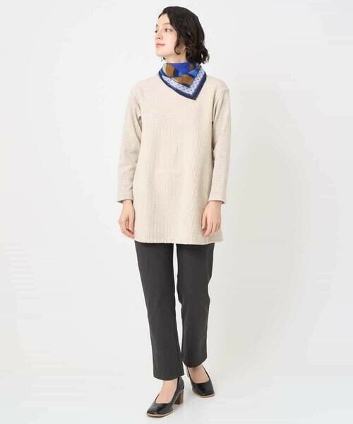 Maison de CINQ / メゾン ドゥ サンク チュニック | コットンスラブインレーチュニックカットソー | 詳細18