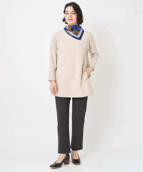 Maison de CINQ / メゾン ドゥ サンク チュニック | コットンスラブインレーチュニックカットソー | 詳細19