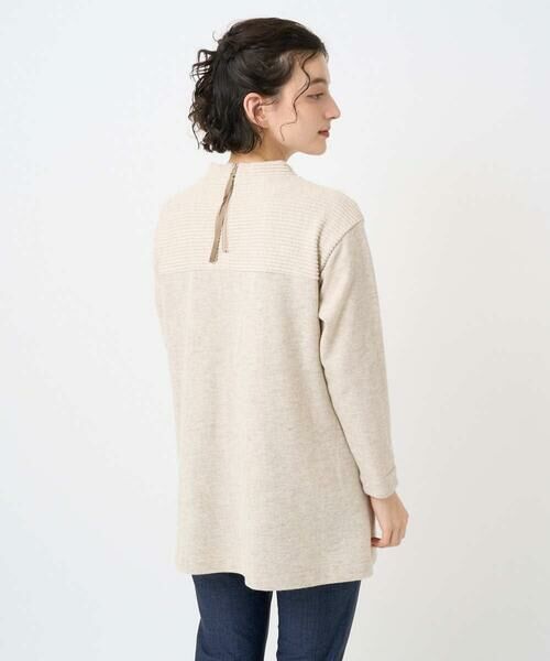 Maison de CINQ / メゾン ドゥ サンク チュニック | コットンスラブインレーチュニックカットソー | 詳細2
